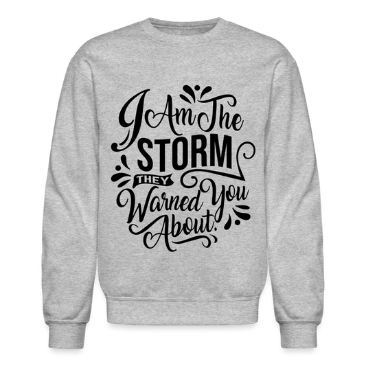 I AM THE STORM THEY WARNED YOU ABOUT - heather gray